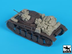 画像1: BLACK DOG[T48064]1/48 WWII独 II号戦車A/B/C型 車載品セット(タミヤ32570用)