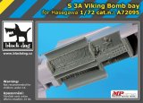 BLACK DOG[A72095]1/72 S-3A バイキング用爆弾槽セット (ハセガワ用)