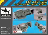 BLACK DOG[A72097]1/72 S-3A バイキング用「ビッグセット」 (HAUA72095 + A72096) (ハセガワ用)