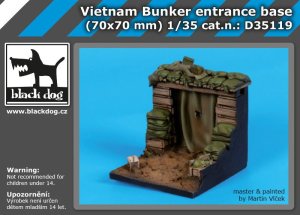 画像1: BLACK DOG[D35119]1/35 ベトナムトーチカ ベース (1)