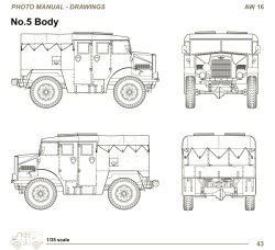 画像2: Capricorn Publications[AW16]モーリスコマーシャル C8 QUAD Mk.I Mk.II Mk.III No.5Body