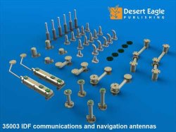 画像2: Desert Eagle[DEP35-003]1/35 イスラエル 通信/航法アンテナセット