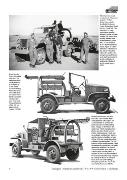 画像5: Tankograd[TG-TM 6038]シボレー 1 1/2 4x4 トラックと派生車 テクニカルマニュアル