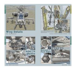 画像2: WWP [B018]AH64 アパッチ ディティール写真集 Part.1
