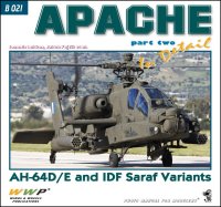 WWP [B021]AH64 アパッチ ディティール写真集 Part.2 D/E型&Saraf編