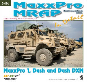 画像1: WWP [G063]マックスプロ エムラップ (対地雷/伏撃防御装甲車) (1)