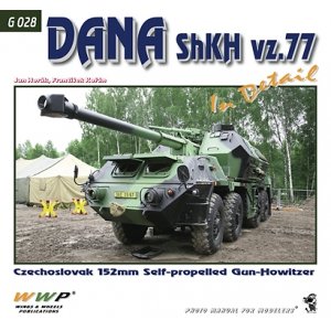 画像1: WWP [G028]　チェコ ダナ152mm装輪自走榴弾砲 ディティール写真集 (1)