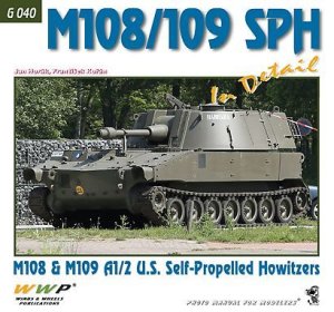 画像1: WWP [G040] M108/M109 A1/2 自走榴弾砲 ディティール写真集 (1)