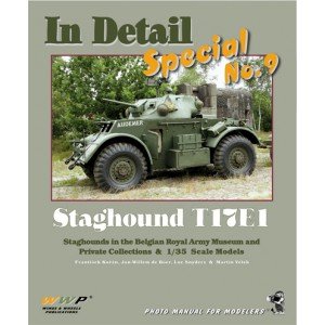 画像1: WWP [IDS09]WWII米/英 スタッグハウンド T17E1装甲車 ディティール写真集 (1)