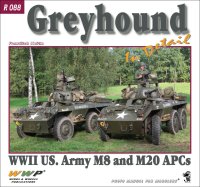 WWP [R088]WWII 米 M8/M20/グレイハウンド装甲車