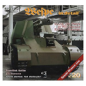 画像1: WWP [R020]WWIIドイツ ヴェスペ自走榴弾砲 ディティール写真集 (1)