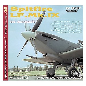 画像1: WWP [R026]航)WWII英 スピットファイア LF.Mk.IX  ディティール写真集 (1)