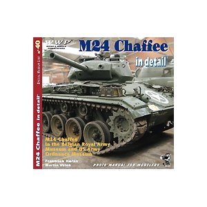 画像1: WWP [R040]WWII米 M24チャーフィー軽戦車  ディティール写真集 (1)