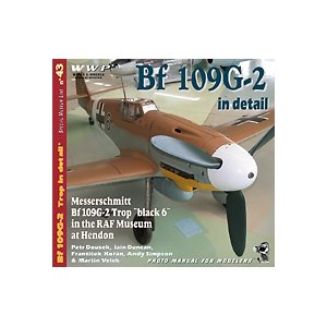 画像1: WWP [R043]航)WWII独 Bf.109G-2 トロップ ディティール写真集 (1)