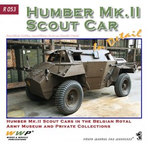 画像1: WWP [R053]WWII英 ハンバースカウトカー  ディティール写真集 (1)