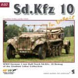WWP [R057]WWII独 Sd.Kfz.10 1トンハーフトラック ディティール写真集