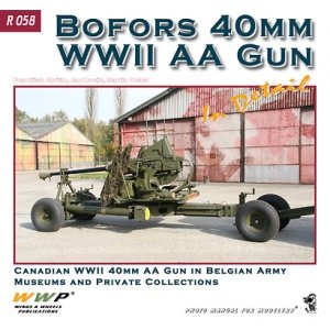画像1: WWP [R058]　WWII英 ボフォース40mm対空機関砲  ディティール写真集 (1)