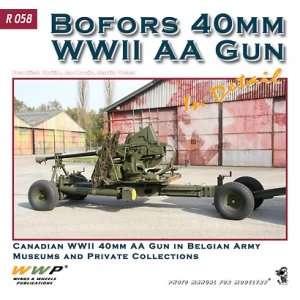画像1: WWP [R058]WWII英 ボフォース40mm対空機関砲  ディティール写真集 (1)