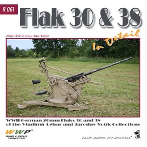 画像1: WWP [R061]WWII独 2cmFlak30/38対空機関砲 ディティール写真集 (1)