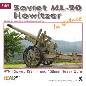 画像1: WWP [R066]WWII露 ML-20 152mm野戦榴弾砲 ディティール写真集 (1)