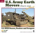 WWP [R075]WWII 米軍のブルドーザー、グレーダー、スクレーパー ディティール写真集 Part.1