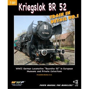 画像1: WWP [TD01]WWII独 BR-52軍用機関車 ディティール写真集 No.1 (1)
