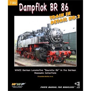 画像1: WWP [TD02]WWII独 BR-86軍用機関車 ディティール写真集 No.2 (1)