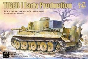 画像1: ボーダーモデル[BT034]1/35 ドイツ タイガーI 初期生産型 (1)