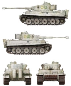 画像3: ボーダーモデル[BT034]1/35 ドイツ タイガーI 初期生産型