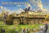 ボーダーモデル[BT042]1/35 ドイツ Sd.Kfz.251 Ausf.D ｗ/R35砲塔