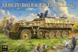 画像1: ボーダーモデル[BT042]1/35 ドイツ Sd.Kfz.251 Ausf.D ｗ/R35砲塔