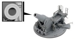 画像2: ボーダーモデル[BT030]1/35 日本陸軍 二十八糎榴弾砲 日露戦争1905
