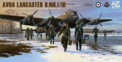 画像1: ボーダーモデル[BF010] 初回特典付 1/32 アブロ ランカスター B.MKI/III フルインテリア