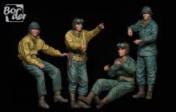 画像4: ボーダーモデル[BR007]1/35 ＷＷII U.S タンク クルー