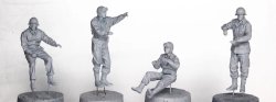 画像2: ボーダーモデル[BR007]1/35 ＷＷII U.S タンク クルー