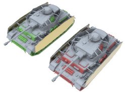 画像4: ボーダーモデル[BT005]ドイツIV号戦車 H型 初期/中期型 (2in1)