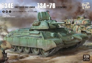 画像1: ボーダーモデル[BT009]ソビエト中戦車 T34E / T34-76 (2in1) (1)