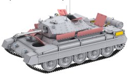 画像2: ボーダーモデル[BT012]イギリス巡航戦車 クルセーダーMk.III