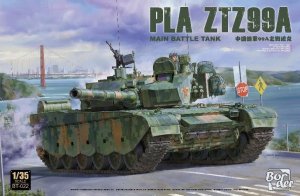 画像1: ボーダーモデル[BT022] 1/35 中国 PLA ZTZ99A 主力戦車 (1)