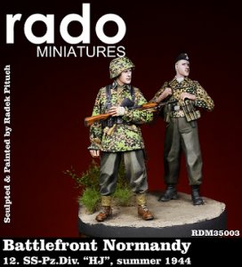 画像1: Rado Miniatures[RDM35003] 1/35 WWII独 武装親衛隊第12装甲師団"HJ" "ノルマンディ"(2体セット) (1)