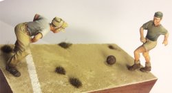 画像1: BrachModel[BM-M16]サッカーを楽しむイタリア兵(WWII)