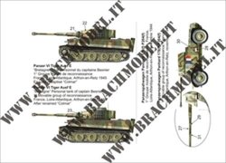 画像3: BrachModel[BM-D02]自由フランス軍運用のドイツ軍AFV デカールセット