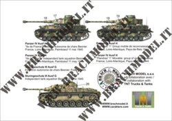 画像4: BrachModel[BM-D02]自由フランス軍運用のドイツ軍AFV デカールセット