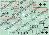 BrachModel[BM-D06]1/35　ドイツに捕獲されたフランス軍車両デカールセット