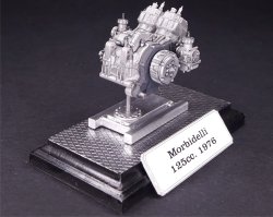 画像9: BrachModel[BM-EN02]1/12 モルビデリ 125cc 1976 エンジンセット