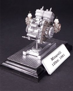 画像10: BrachModel[BM-EN03]1/12 ミナレリ 125cc 1981 エンジンセット