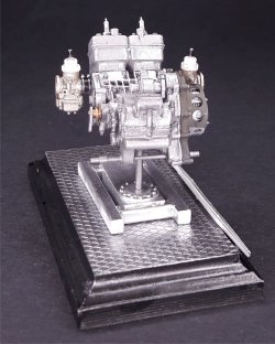 画像9: BrachModel[BM-EN04]1/12 ガレリ 125cc 1982 エンジンセット