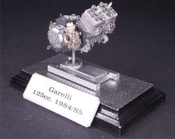 画像3: BrachModel[BM-EN05]1/12 ガレリ 125cc 1984/5 エンジンセット