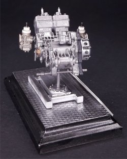 画像8: BrachModel[BM-EN06]1/12 ガレリ 125cc 1987 エンジンセット