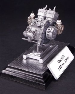 画像9: BrachModel[BM-EN06]1/12 ガレリ 125cc 1987 エンジンセット